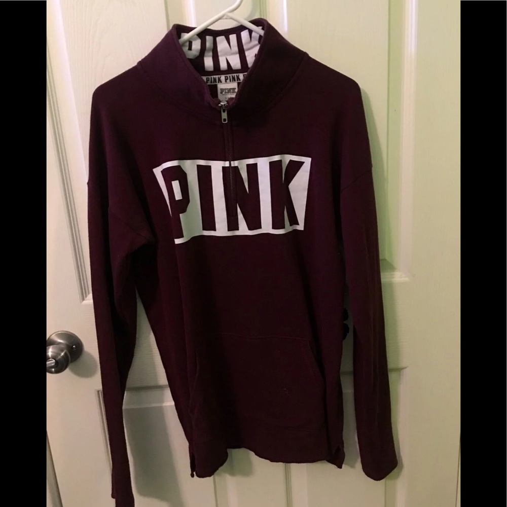 Pink pullover!